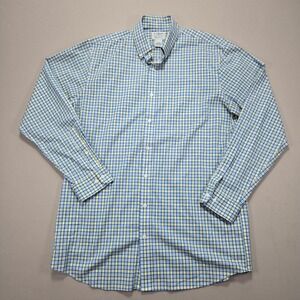 L.L.Bean Traditional Fit Plaid Button Down Long Sleeve Shirt Men's M-Tall‎